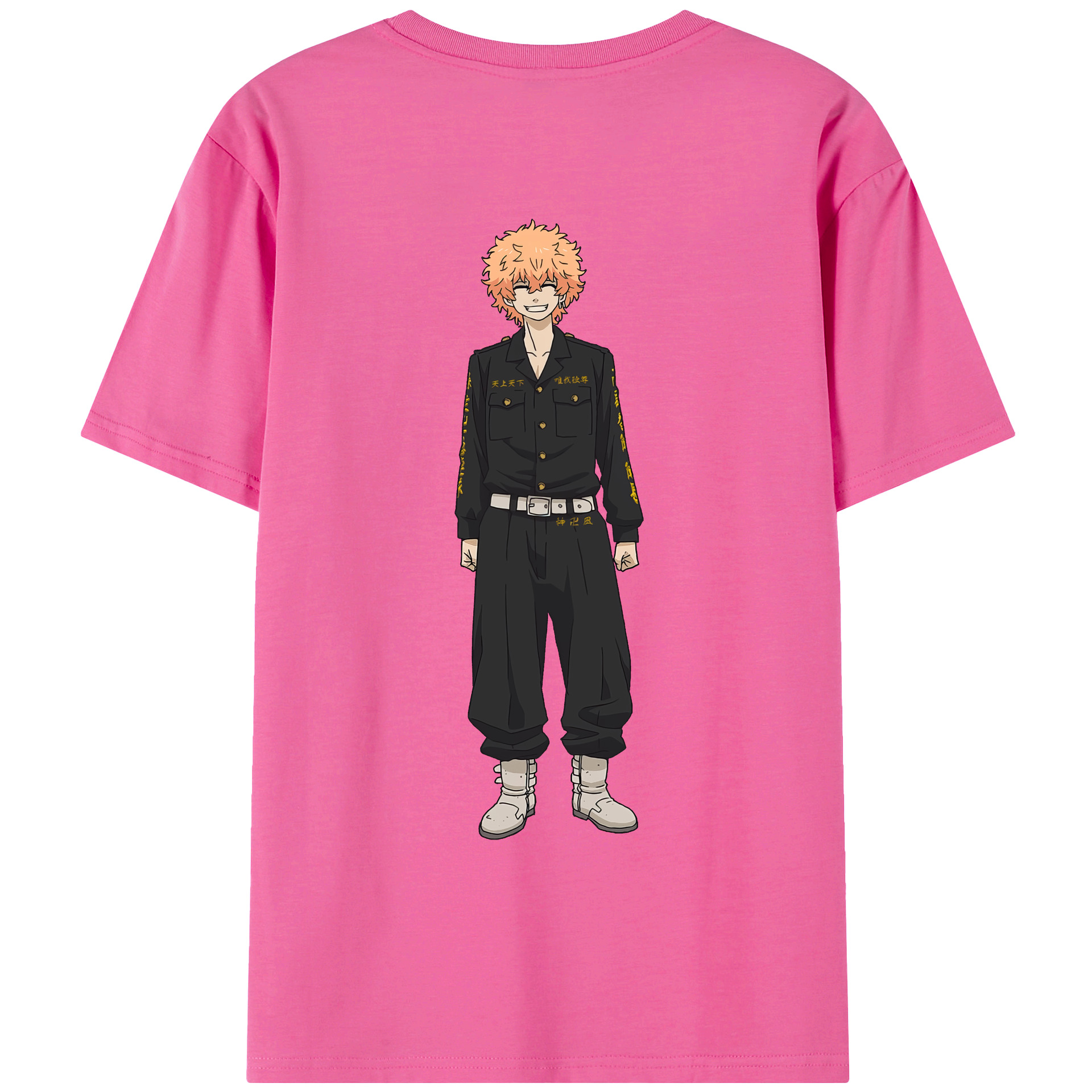 （画像用） 東京リベンジャーズ Tokyo Revengers レディース半袖Tシャツ(バックプリント)